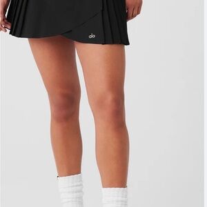 ALO Yoga Black Mini Skirt